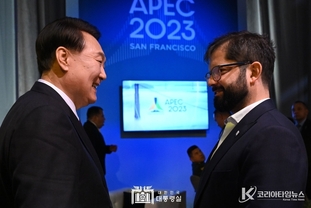 尹 大統領, 한-칠레 정상회담