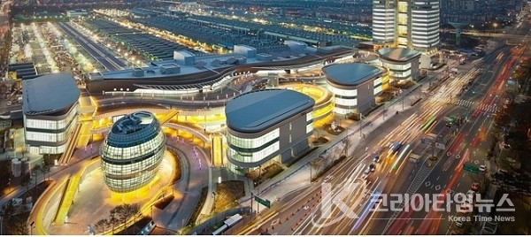 가락시장 전경.