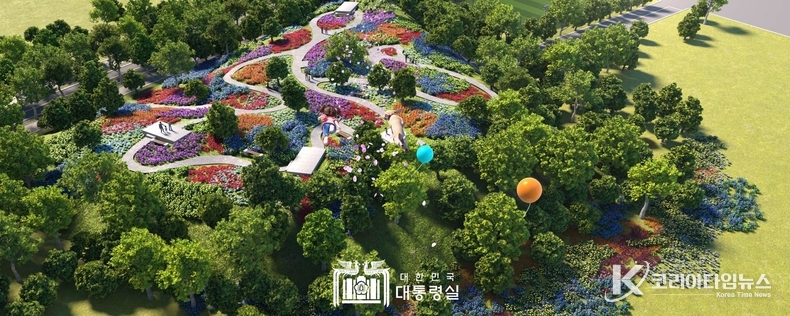 5월 4일 대통령실은 용산어린이정원 3D 실감형 애니메이션을 공개했다.