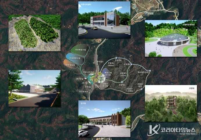 국립울진산림생태원 조감도