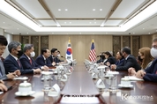 尹 大統領, 해리스 美 부통령 접견
