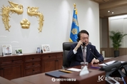 尹 大統領, 압델 파타 알시시 이집트 대통령과 통화
