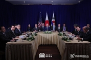 尹 大統領, 한미일 정상회담