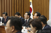 與, "대통령을 향한 공격적인 수식어와 거친 막말이 난무할수록 의심만 더해진다"