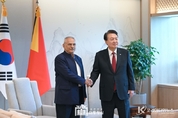 尹 大統領, 동티모르 대통령 면담...양국 관계 국제무대 협력 등 논의