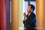 尹 大統領, 천태종 본산 구인사 방문 국가와 국민의 평안 기원
