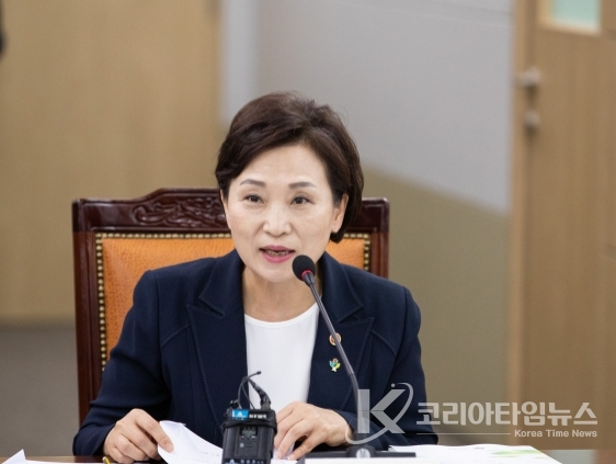 국토교통부 김현미 장관. 국토교통부 김현미 장관.