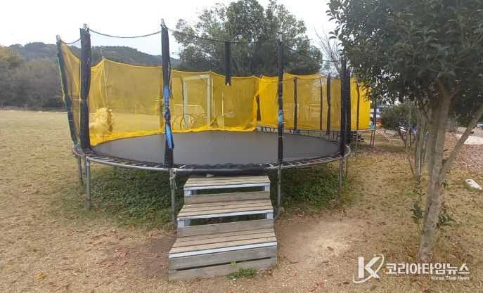 미신고 야영장(안전망 찢어짐)