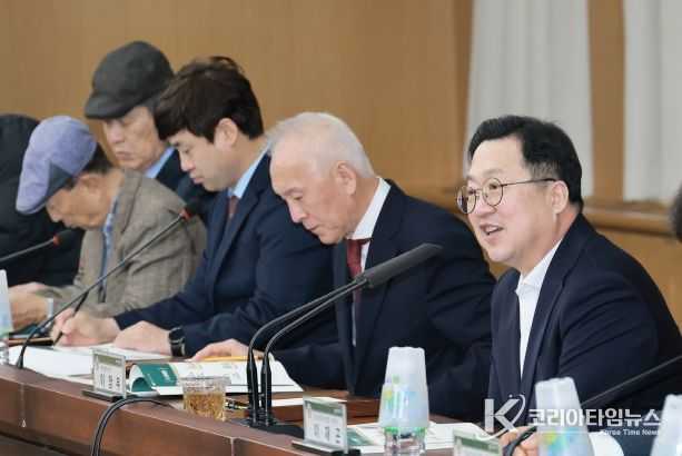 이장우 대전시장, 중견 언론인들과 대화의 시간