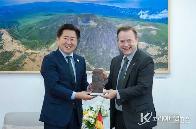 제주-독일, 에너지 대전환·역사적 화해 협력 강화