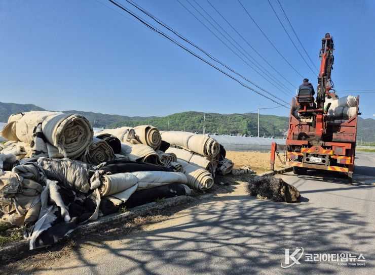 성주군 수륜면, 영농폐기물 집중 수거 실시!!