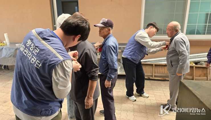 평창군시설관리공단, 어버이날 맞이 짜장면 나눔 봉사활동 실시