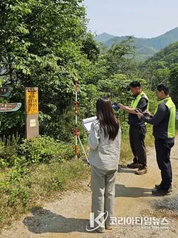 무주군, 2025년 국가지점번호판 일제 조사 실시 긴급 재난사고 대비 221개소 점검