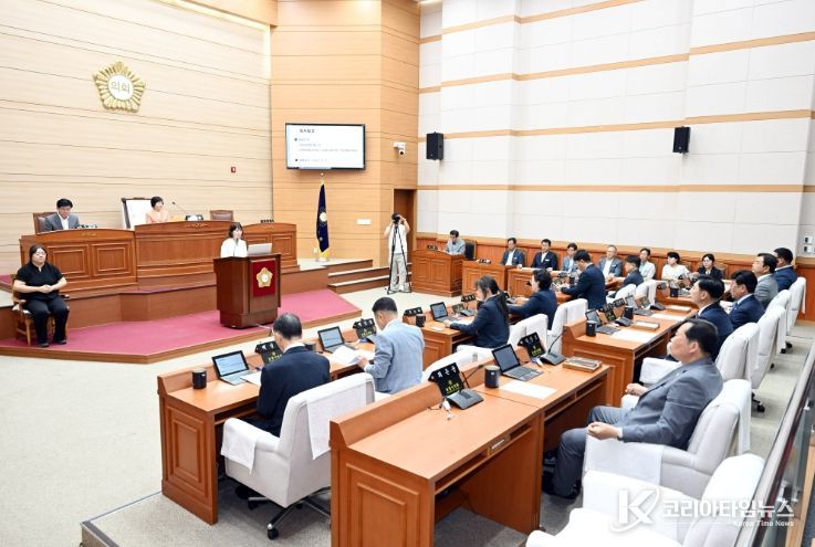 보령시의회, 제268회 정례회 개회.