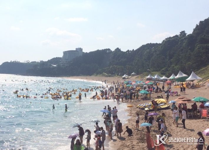 해수욕장 조기 개장