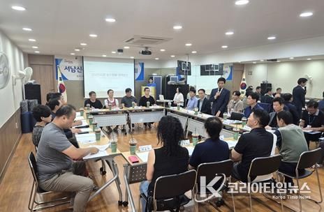 “침수 재발 막는다” 달서구, 서남신시장 상인들과 대책 논의