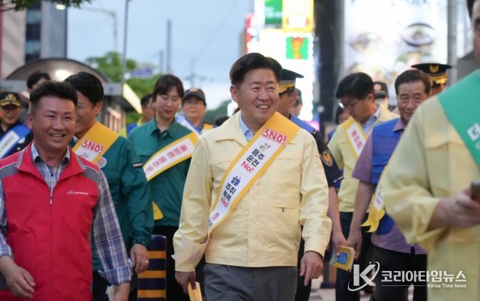 민‧관‧경 합동 안전 현장점검 및 순찰 캠페인