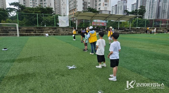 도안동 행복새싹 틔우기 사업 장면