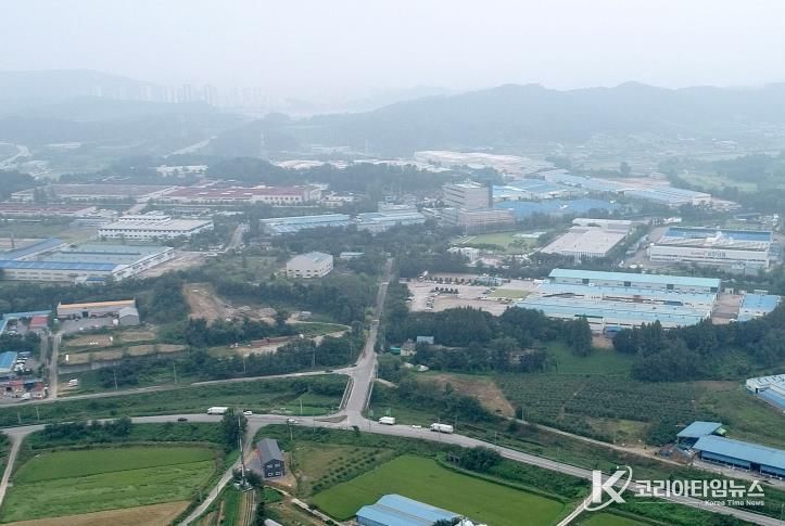 조치원일단산단 전경