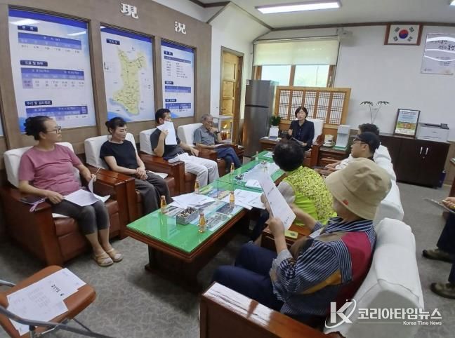 홍성군 결성면, 야구대회 앞두고 식둥독 예방·친절교육 실시