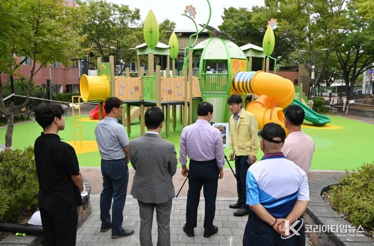 대구 남구 중앙어린이공원, 어린이놀이시설 교체로 안전도 즐거움도 UP!