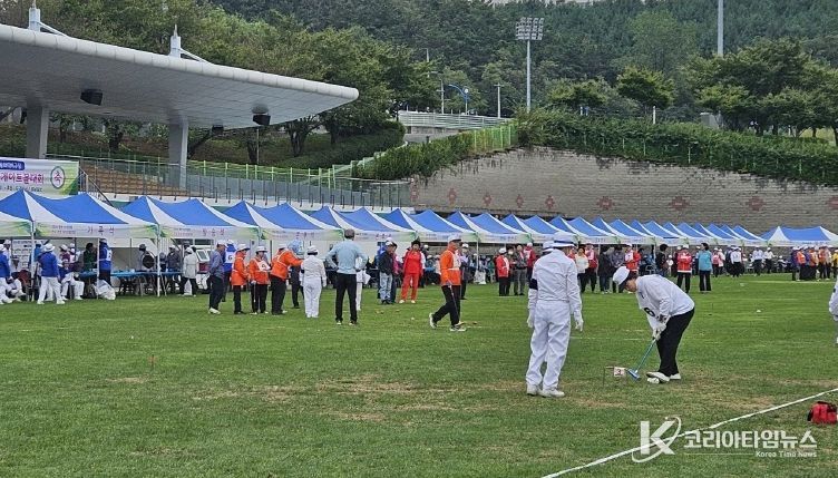 제35회 경북도민 생활체육대축전 참가선수단 격려(게이트볼)
