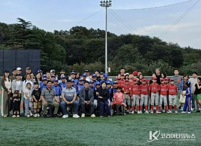 제1회 결성면배 유소년 야구대회, 홍성군 리틀야구단 초대 챔피언!