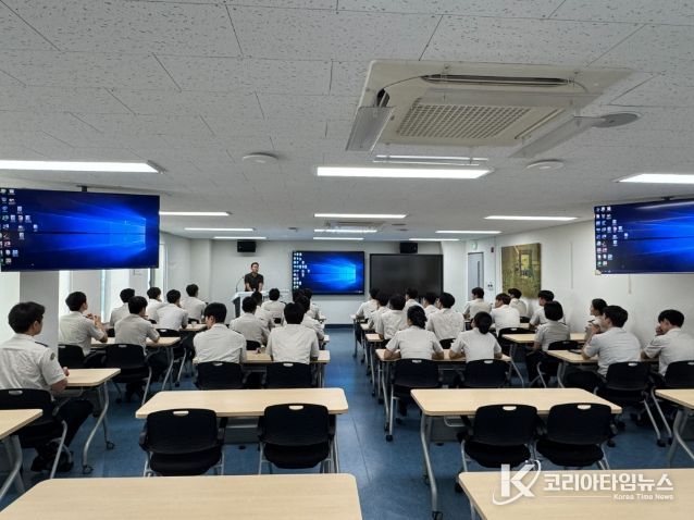 신임 소방간부후보생, 특수재난 현장훈련(경호안전)