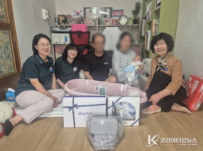 장흥군 드림스타트, 사랑을 담은 출산용품 지원