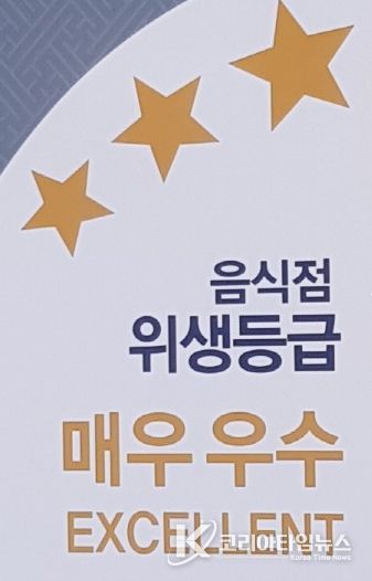 음식점 위생등급