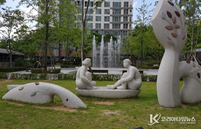 금산대원칸타빌아파트 내 시설물