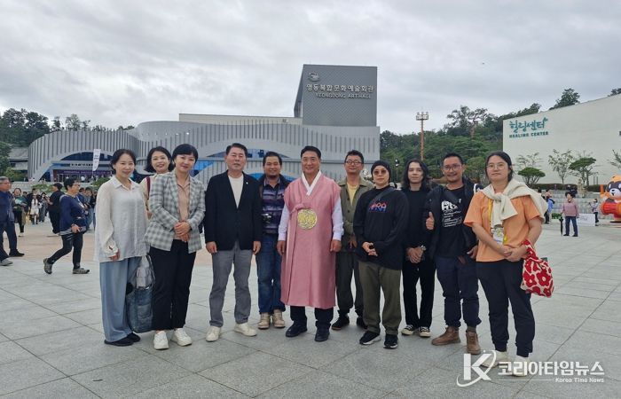 태국 저명 화가단, 영동서 한국 전통문화의 깊이에 감탄