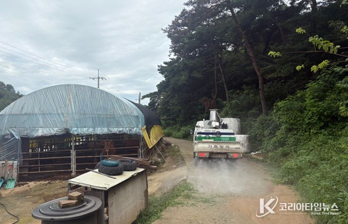 고창군, 동절기 특별방역 실시... “가축전염병 차단 총력”