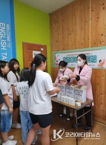 구례군 어린이급식관리지원센터, ‘아침밥을 꼭 먹어요’영양의 날 캠페인 실시