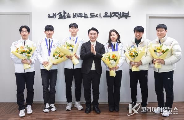 의정부시청 빙상팀, 국가대표 5명 선발…올림픽 시즌 실업팀 역대 최다