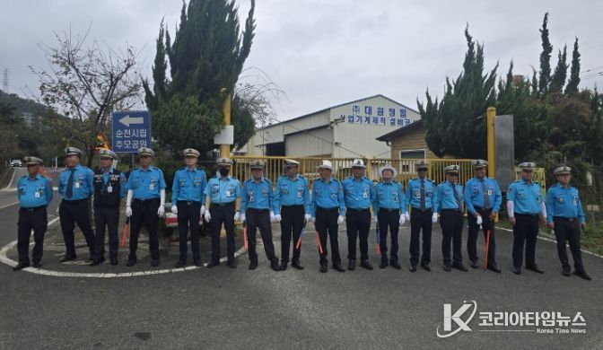 순천시‧경찰‧모범운전자회, 추석 연휴 성묘객 교통봉사