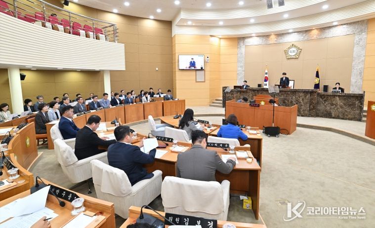 제321회 임시회 개회