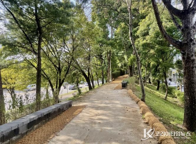 발걸음마다 힐링… 청주시, 분평동 산책로 정비사업 완료