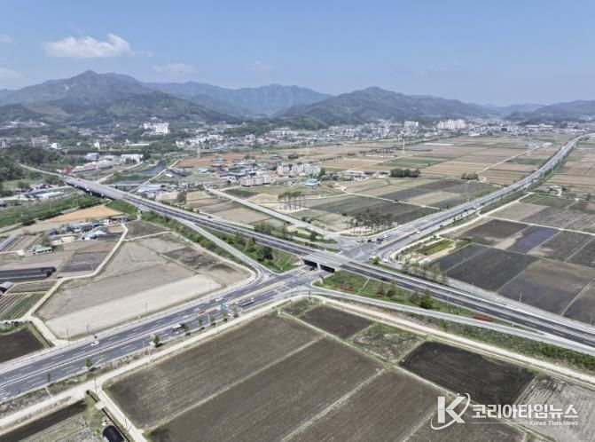 2026년 기후대응도시숲 조성 예정지(국도 45호선 송산교차로)