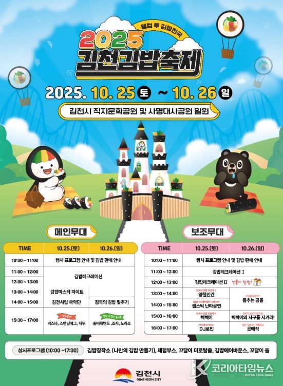 '2025 김천김밥축제' 지난해와 뭐가 달라졌나?