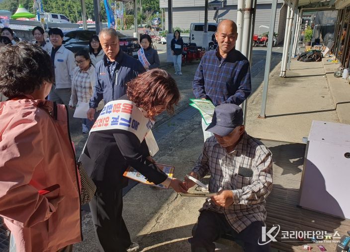 곡성군, 농업기계 교통사고 예방 캠페인 실시