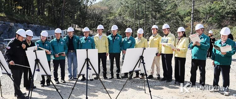 서산시의회, 제309회 임시회 중 1일차 주요 사업 현장방문 실시 (2) 가야산 산림복지단지