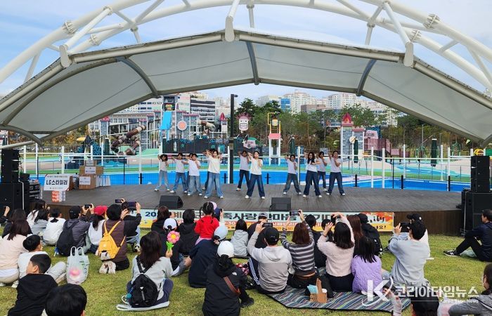 ‘YC 댄스 크루 2.0’, 예천군 가족사랑 한마음 걷기대회 식전공연 참여