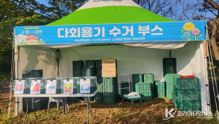 다회용기 반납 부스