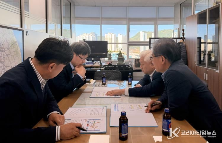 황인홍 무주군수 국비 확보(박봉용 재정관리국장)