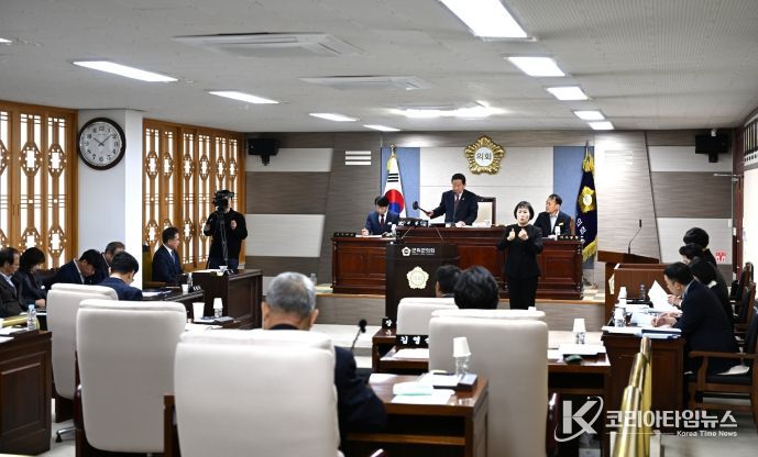 대구 군위군의회, 제293회 임시회 개회