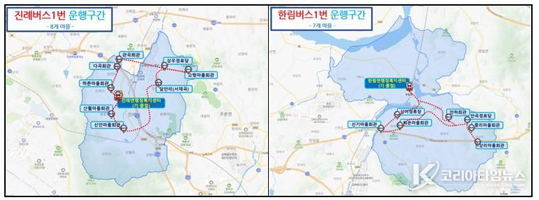예상 노선도