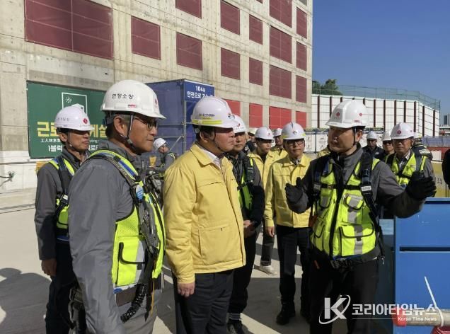 시흥시, 민관 합동 건설공사장 현장점검 '10월 안전점검의 날' 캠페인 전개