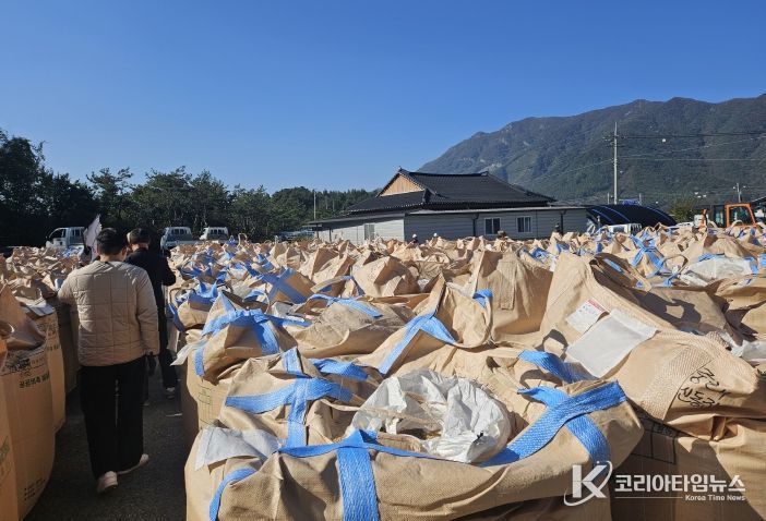 진안군, 공공비축미 첫 매입 시작