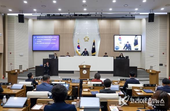 당진시의회, 제124회 임시회 마무리